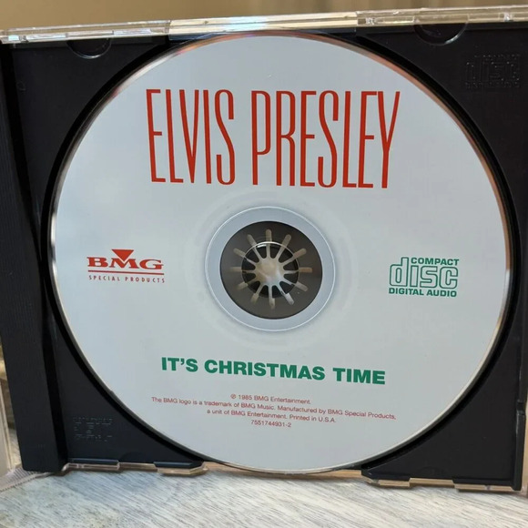 ELVIS PRESLEY "IT'S CHRISTMAS TIME" CD - Picture 4 of 4